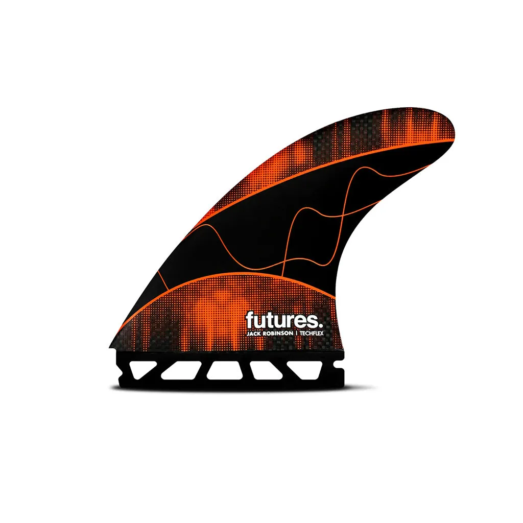 Futures Fins Jack Robinson Techflex Thruster  - Orange/Large