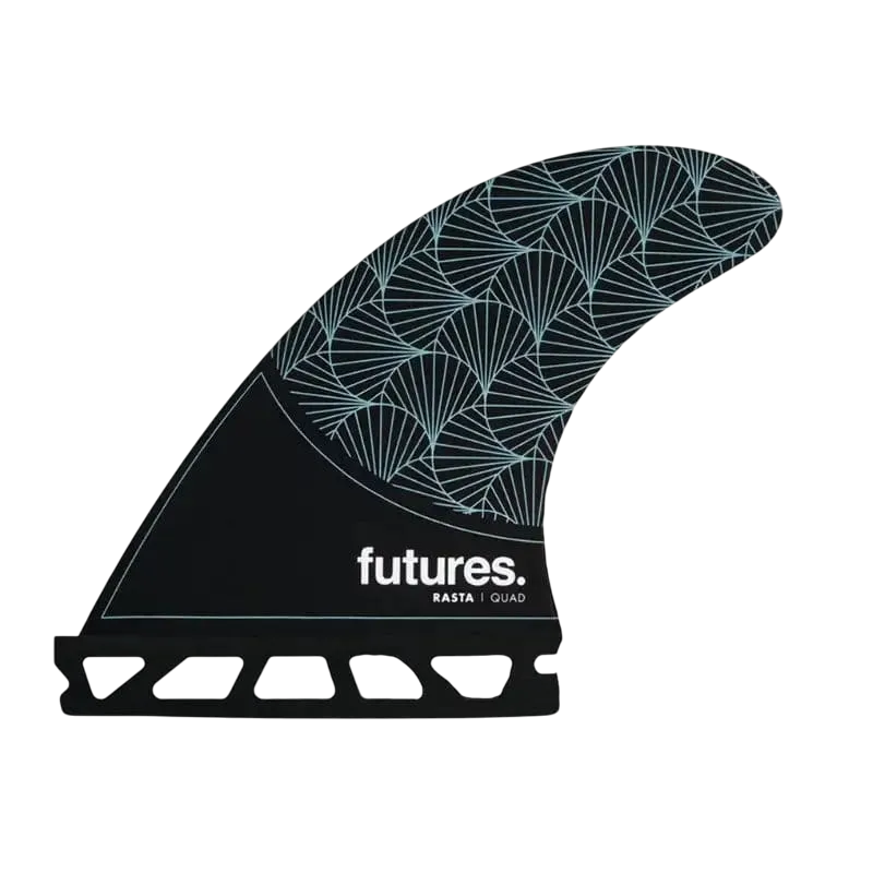 FUTURES Rasta Quad Medium Honeycomb Black Teal Neutral Template