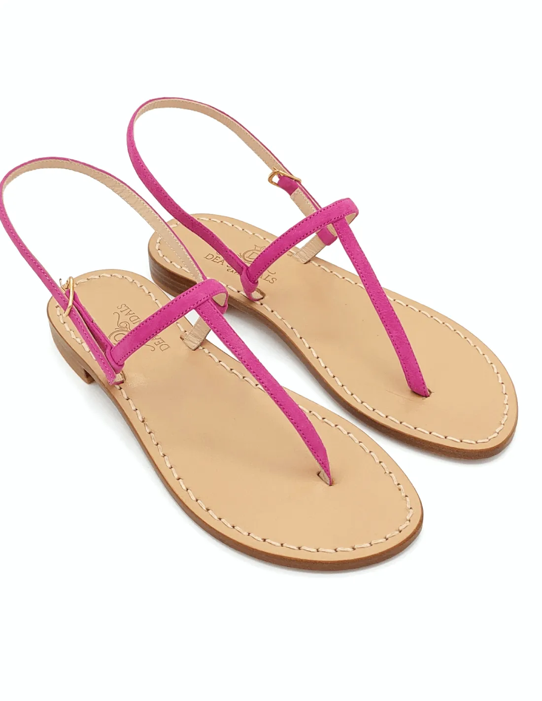 FUXIA SUEDE CAPRI SANDALS (ART. 229CF)