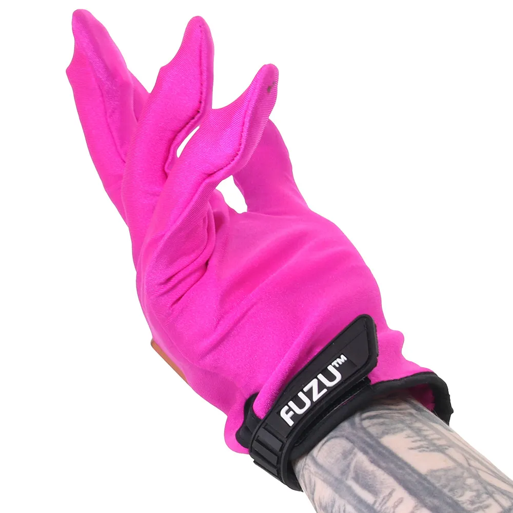 Fuzu Vibrating Small Massage Gloves in Pink