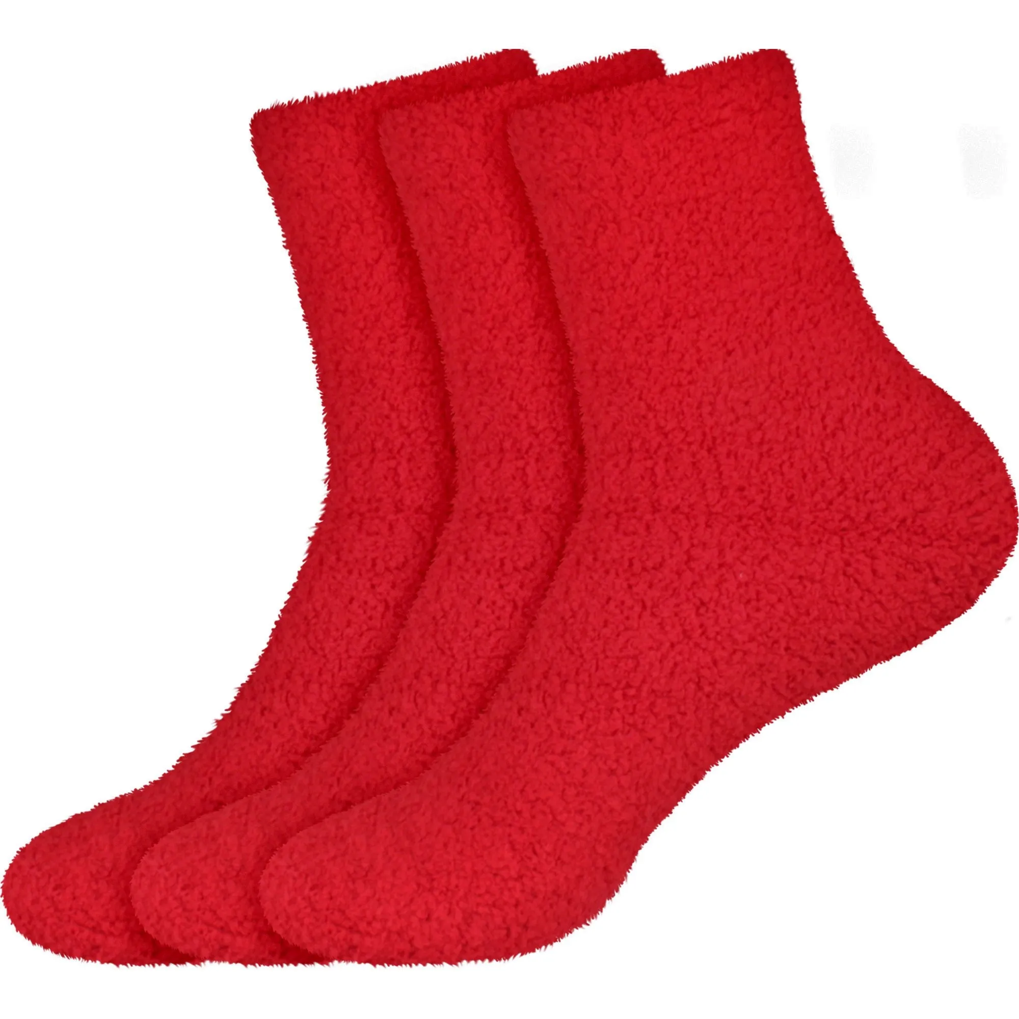 Fuzzy Heart/Stripe/Solid Sock Assortments