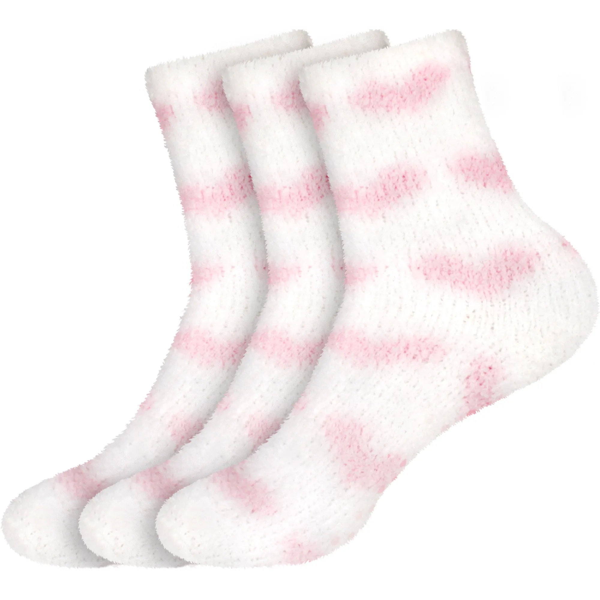 Fuzzy Heart/Stripe/Solid Sock Assortments