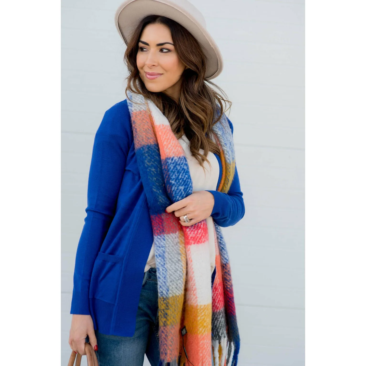 Fuzzy Wonders Multi Colored Scarf