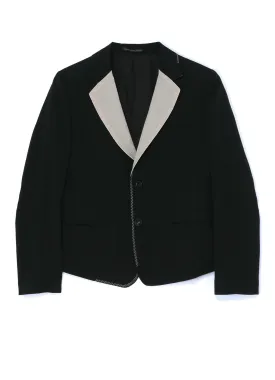 GABARDINE 2BUTTONS JACKET