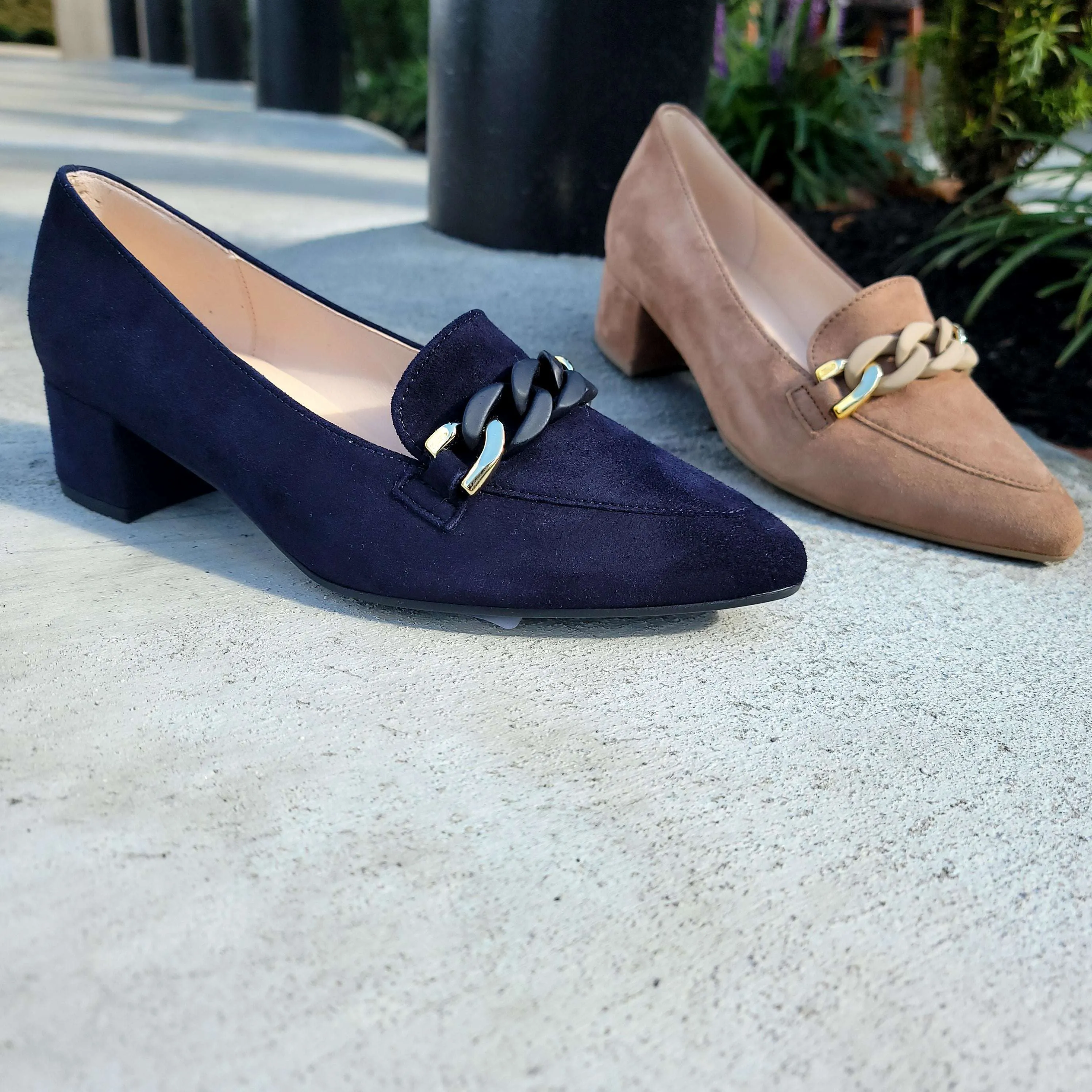 Gabor - 94.441 - Navy Suede or Taupe Suede