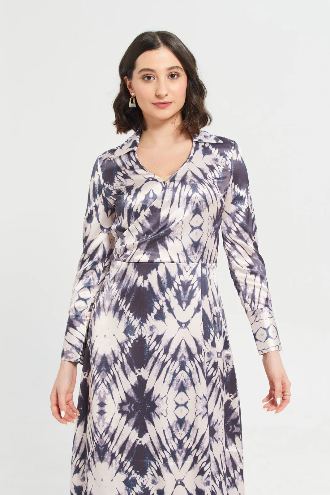 Galaxy Wrap Dress