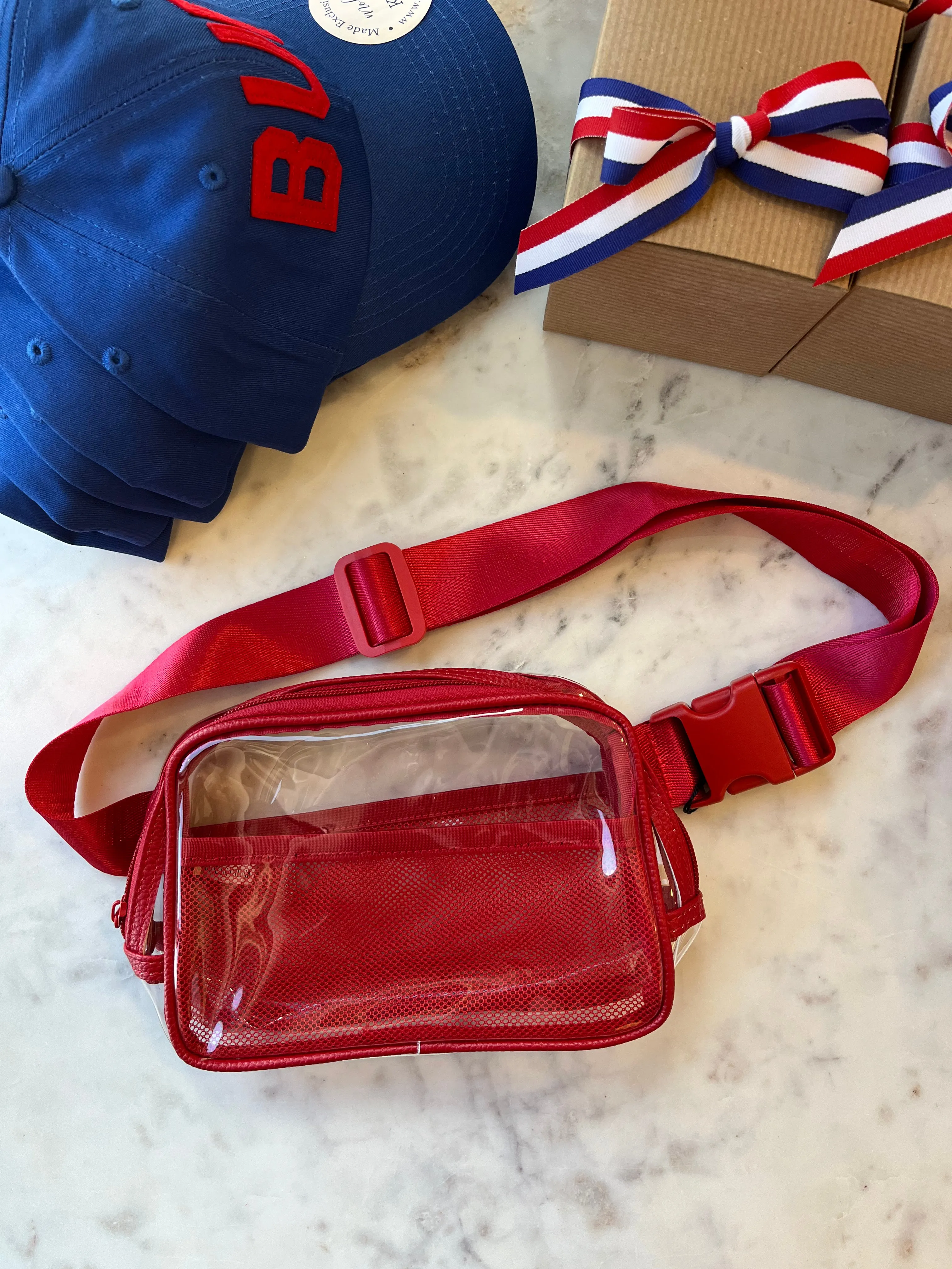 Game Day Clear Fanny Pack