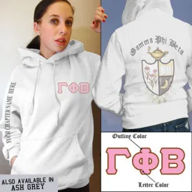 Gamma Phi Beta Crest Hoodie - G185 - SUB