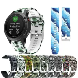 Garmin Quatix 7 Silicone Pattern Watch Straps