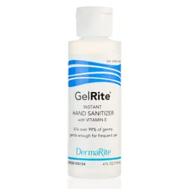 GelRite Hand Sanitizer Gel with Vitamin E 4oz. Bottle