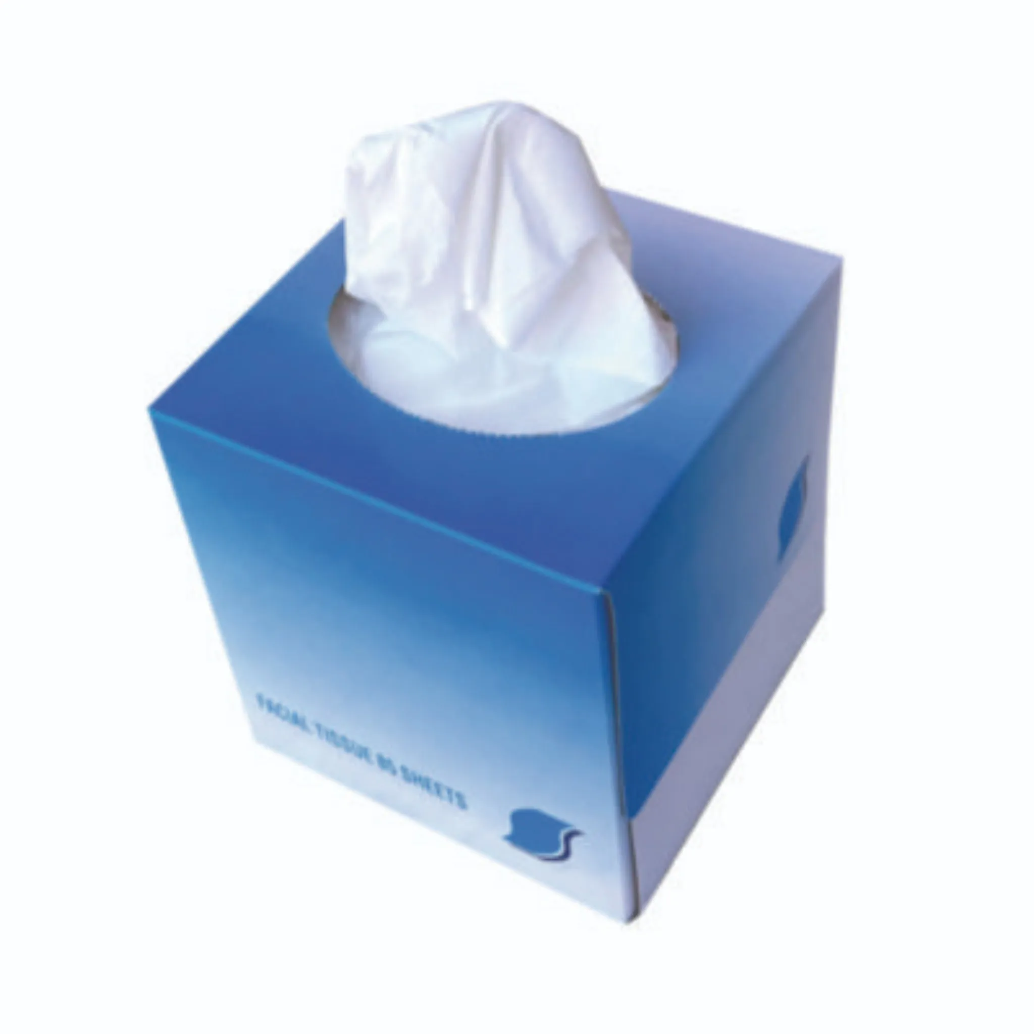 GEN GEN852E Facial Tissue Cube Box, 2-Ply, White, Box of 85 Sheets, Carton of 36