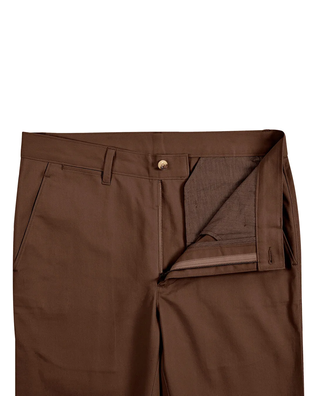 Genoa Chino Pant Chestnut Brown