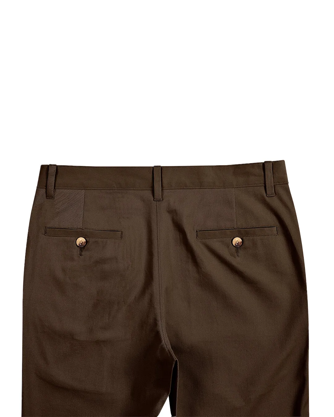 Genoa Chino Pant Coffee Brown