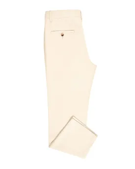 Genoa Chino Pant Ivory Cream