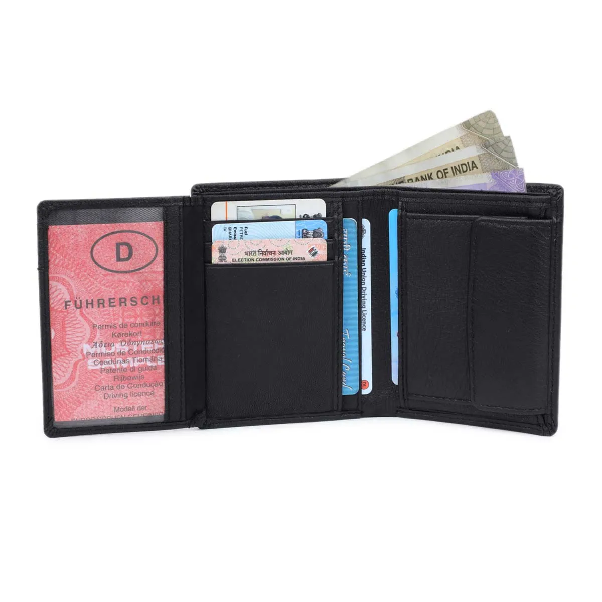 Genuine Leather RFID Blocking Wallet for Men ZW28362