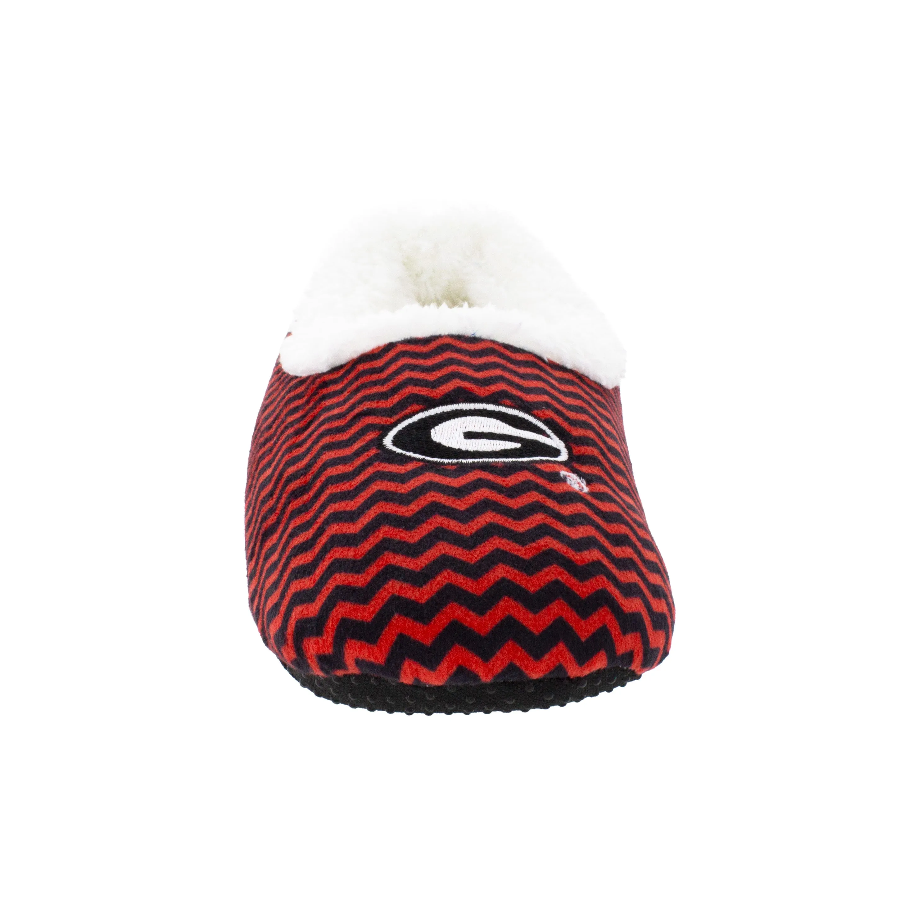 Georgia Bulldogs Chevron Slip On Slippers