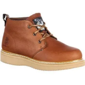 Georgia Men's Wedge Chukka Wedge Work Boot - Tobacco - GB1222