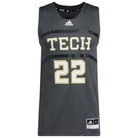 Georgia Tech Adidas Swingman #22 Grey Jersey