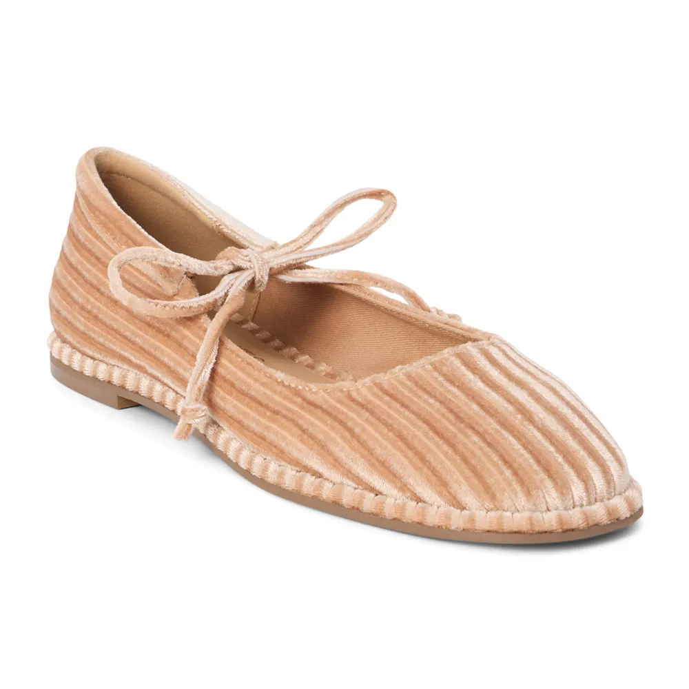 Gerry Embossed Ballet Flats