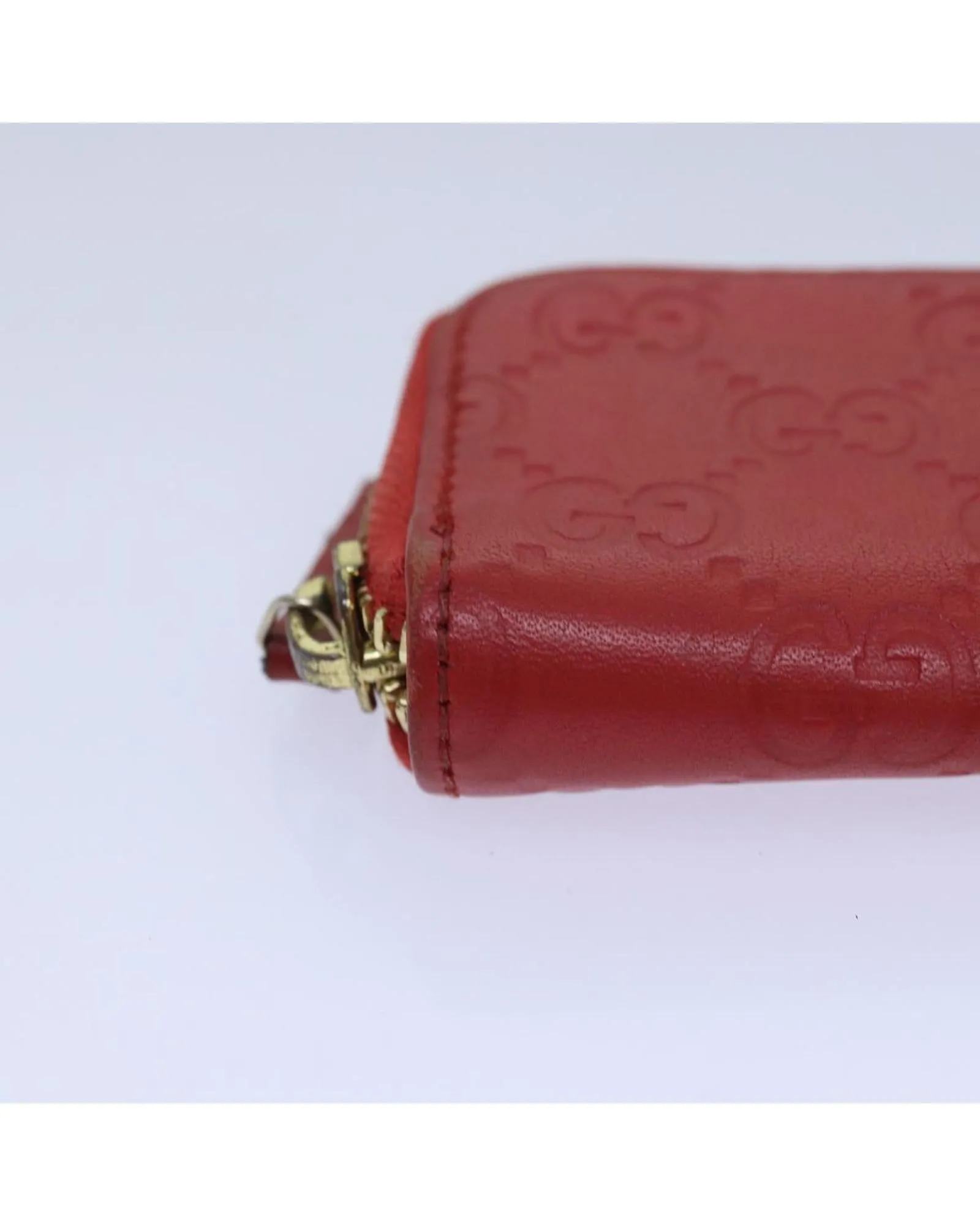 GG Canvas Coin Purse with Flap Closure