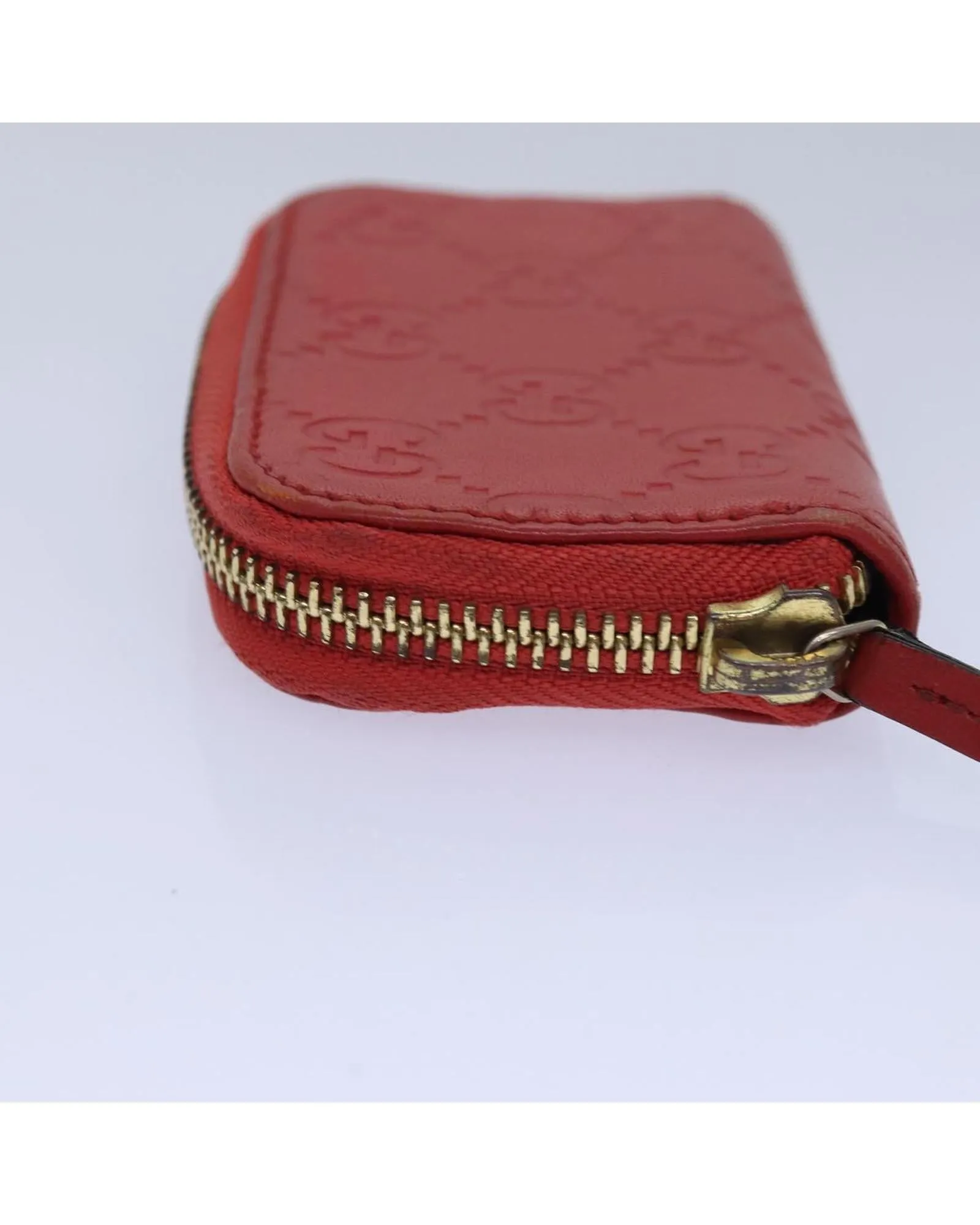 GG Canvas Coin Purse with Flap Closure