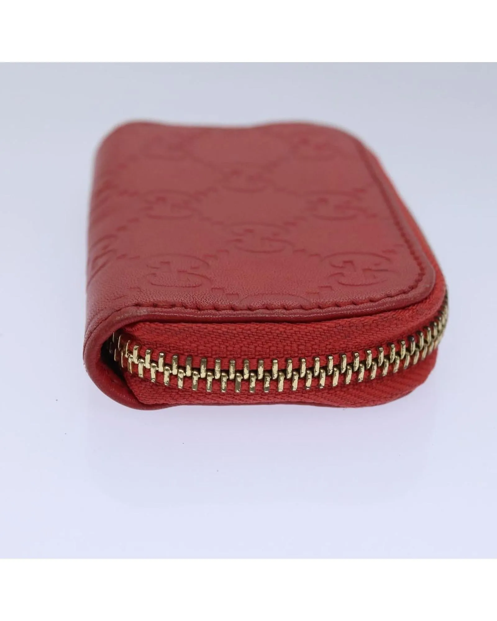 GG Canvas Coin Purse with Flap Closure