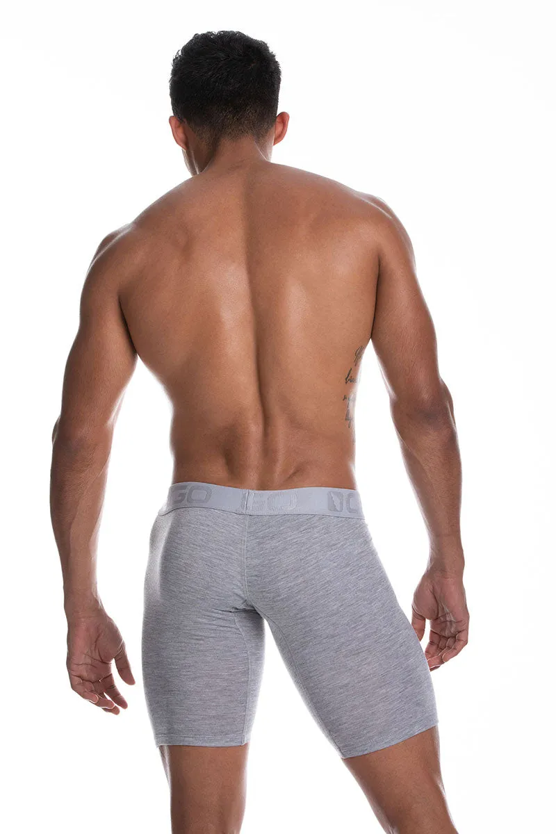 Gigo CAUTIOUS GREY Long Boxer Underwear G04234 Size L