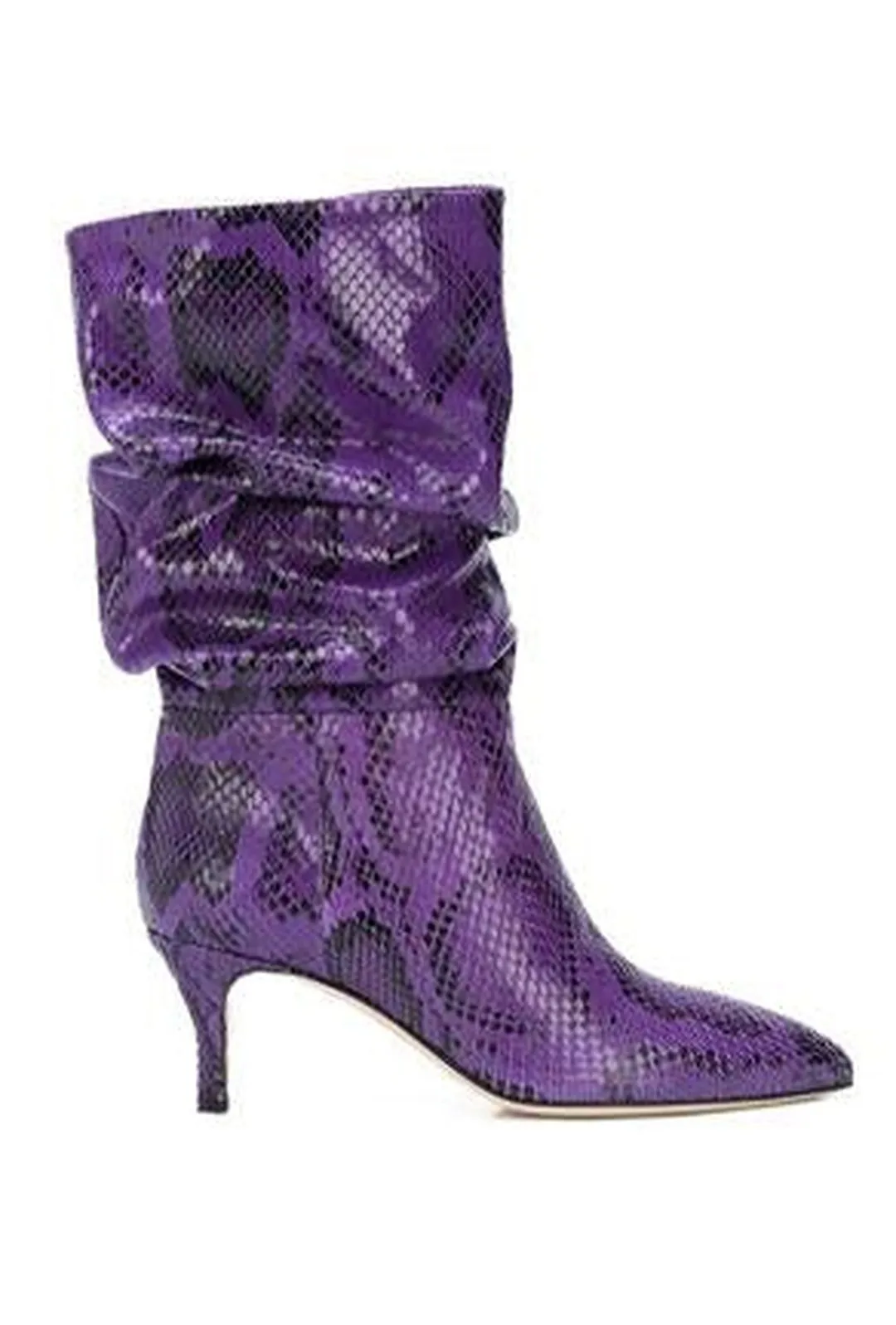 GINGA - SNAKE SLOUCHY BOOTS