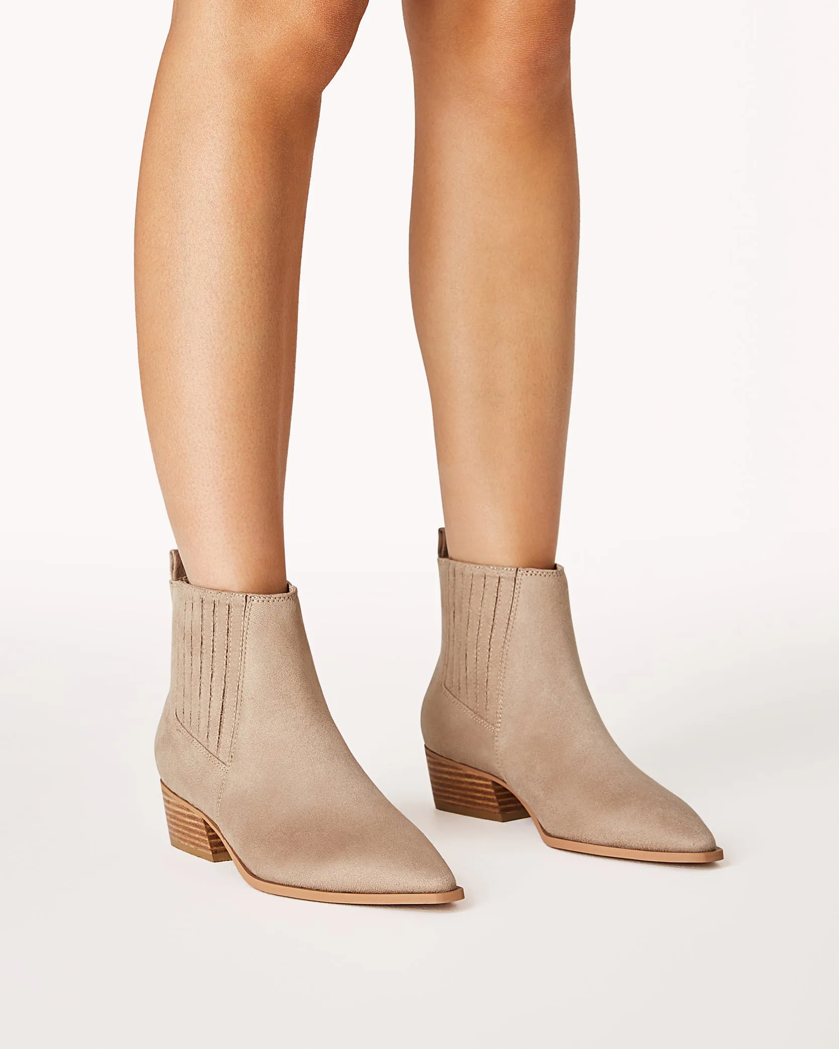 Ginny Boots - Light Taupe