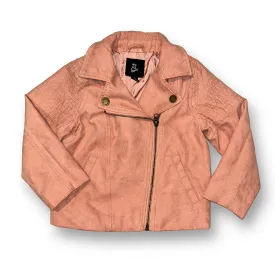 Girls Art Class Size 3T Pink Blush Suede-Style Lightweight Jacket