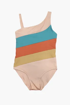 Girls Bathing Suit Coco Au Lait Tricolor