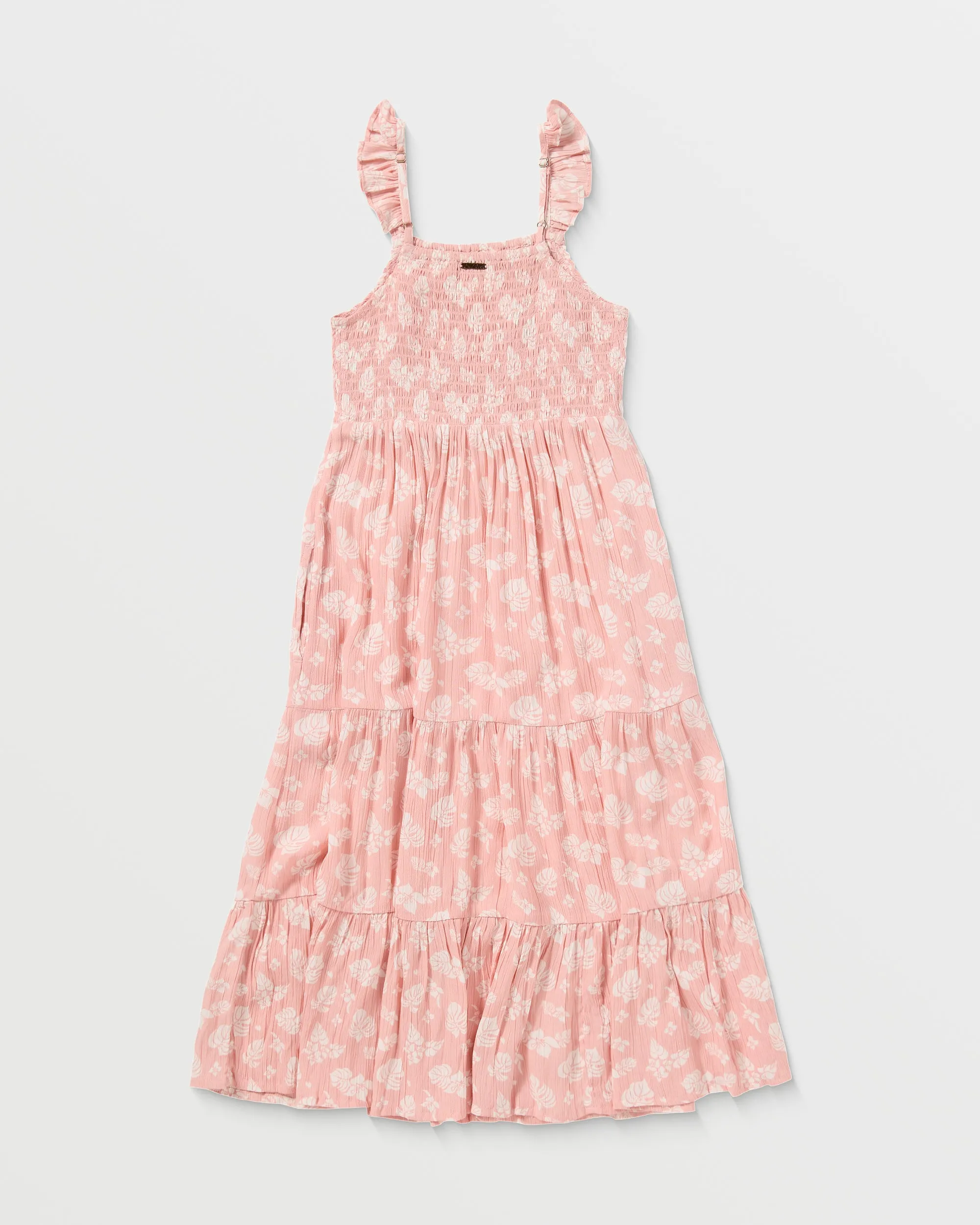 Girls Island Market Maxi Dress - Royal Hawaiian