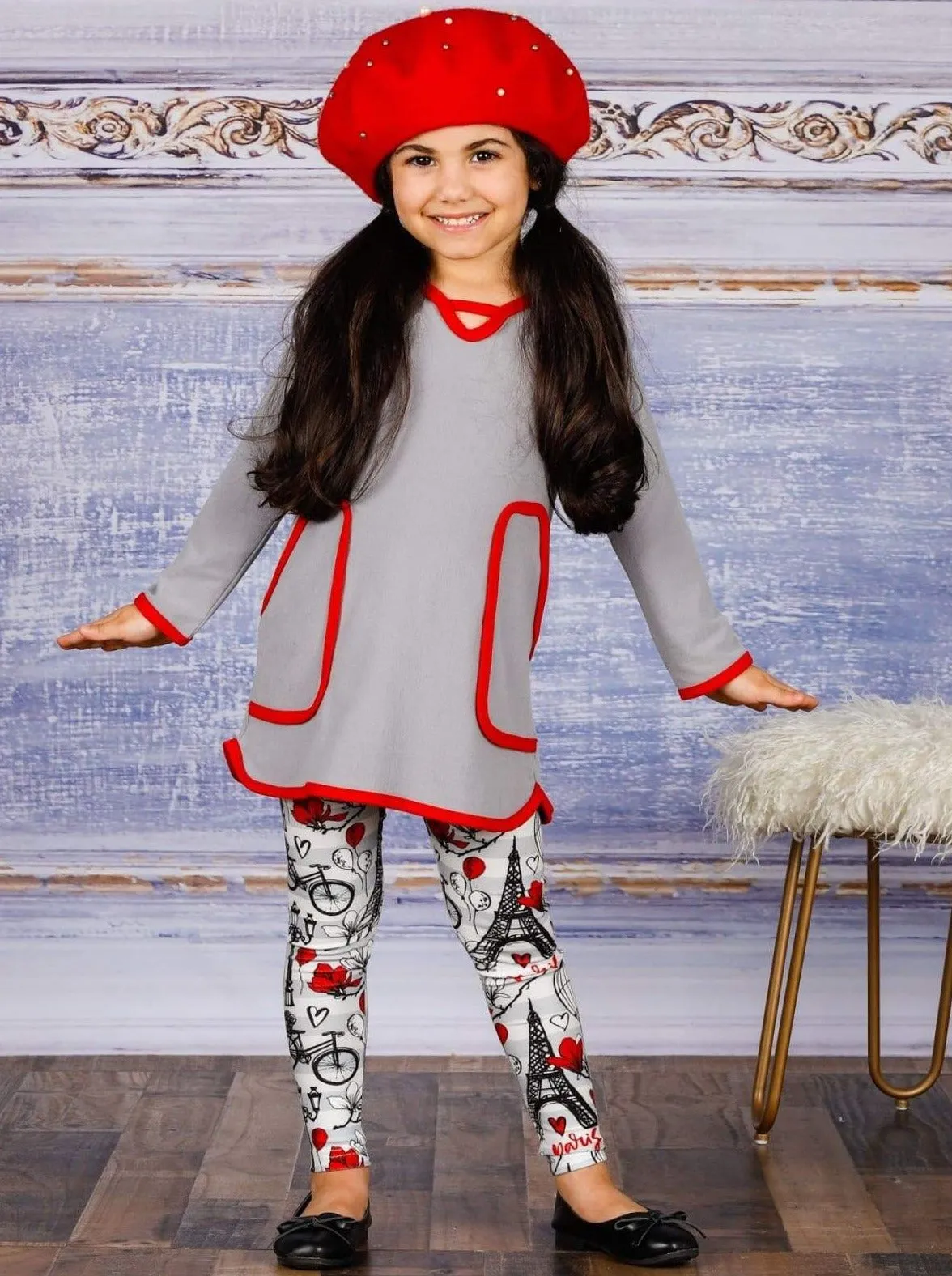 Girls Just Want to Have Fun Tunic and Legging Set