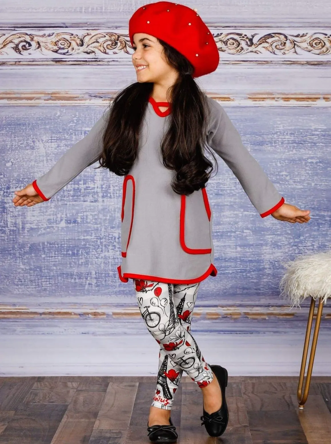 Girls Just Want to Have Fun Tunic and Legging Set