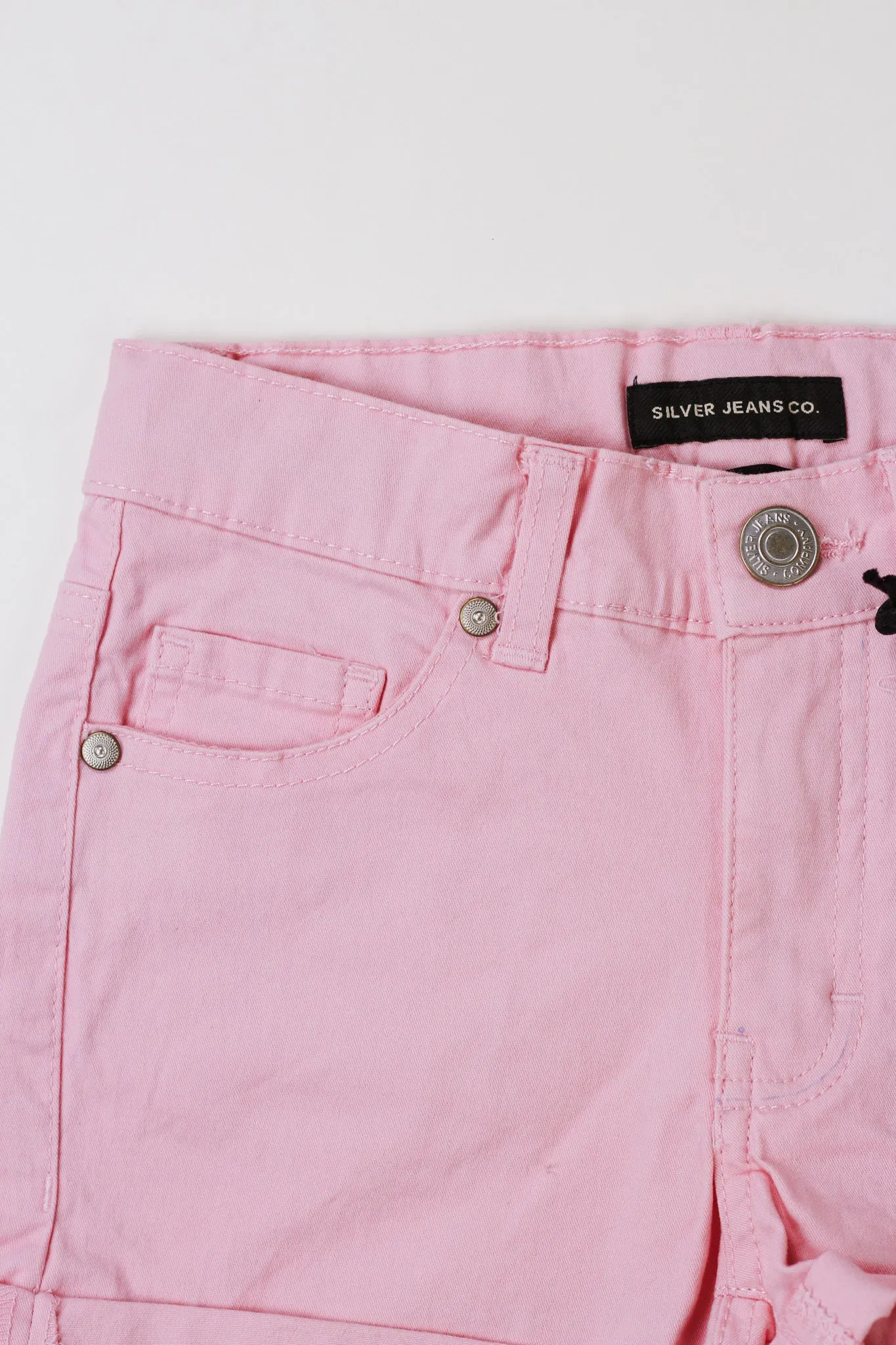 Girls Pink Shorts By Silver Jean Co