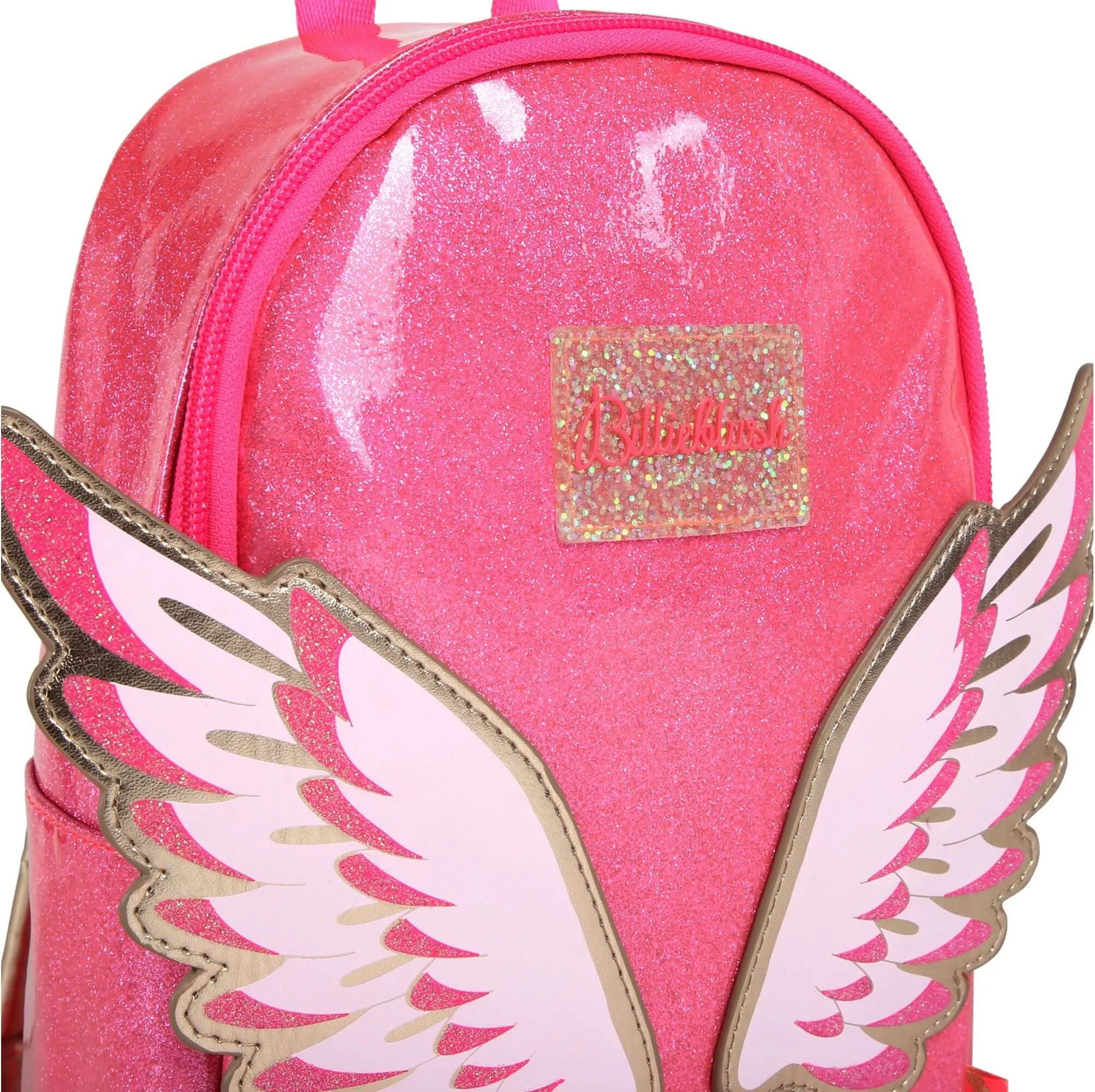 Girls Pink Wing Backpack