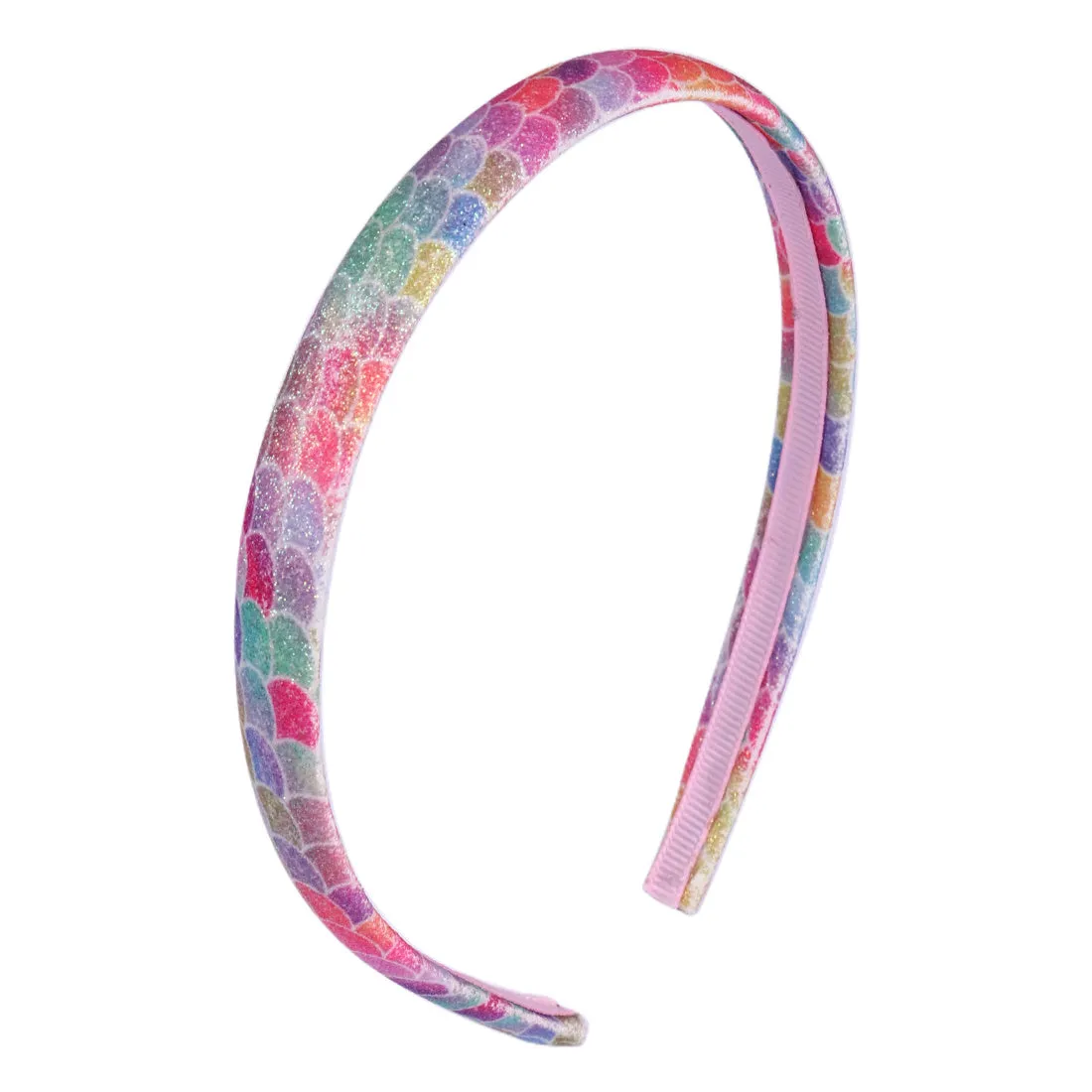 Girls Sparkly Plastic Headbands  Trendy NonSlip Hair Accessories