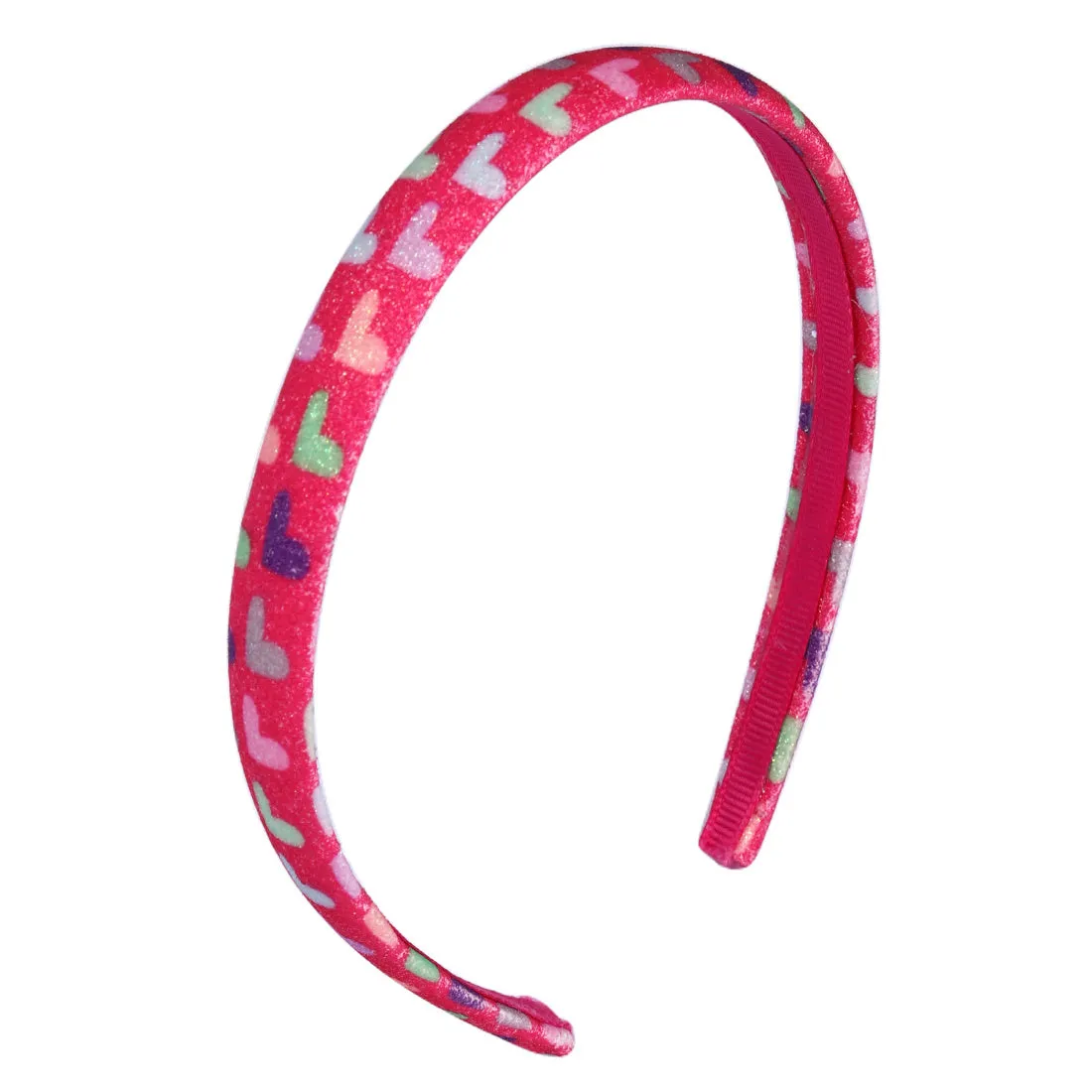 Girls Sparkly Plastic Headbands  Trendy NonSlip Hair Accessories