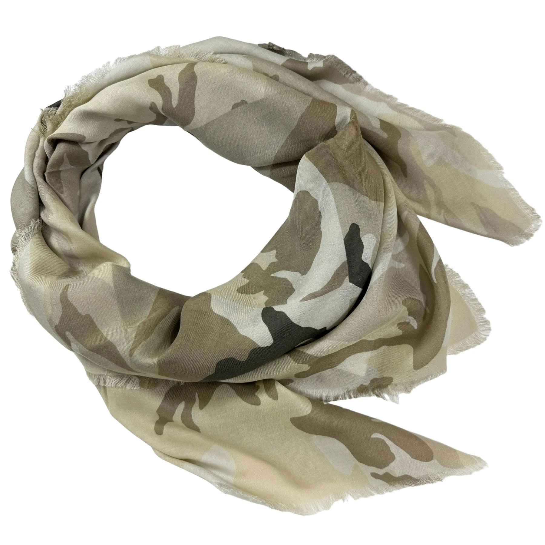 Givenchy Scarf Camo Design - Extra Large Square Wrap SALE