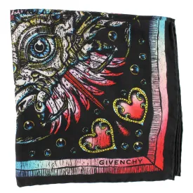 Givenchy Scarf Signature Tattoo Design - Twill Silk Foulard SALE