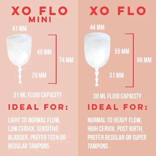 GladRags XO Flo Menstrual Cup - Regular