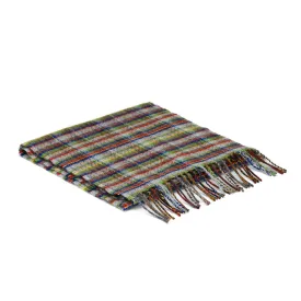 Glen Mini Check Lambswool Scarf