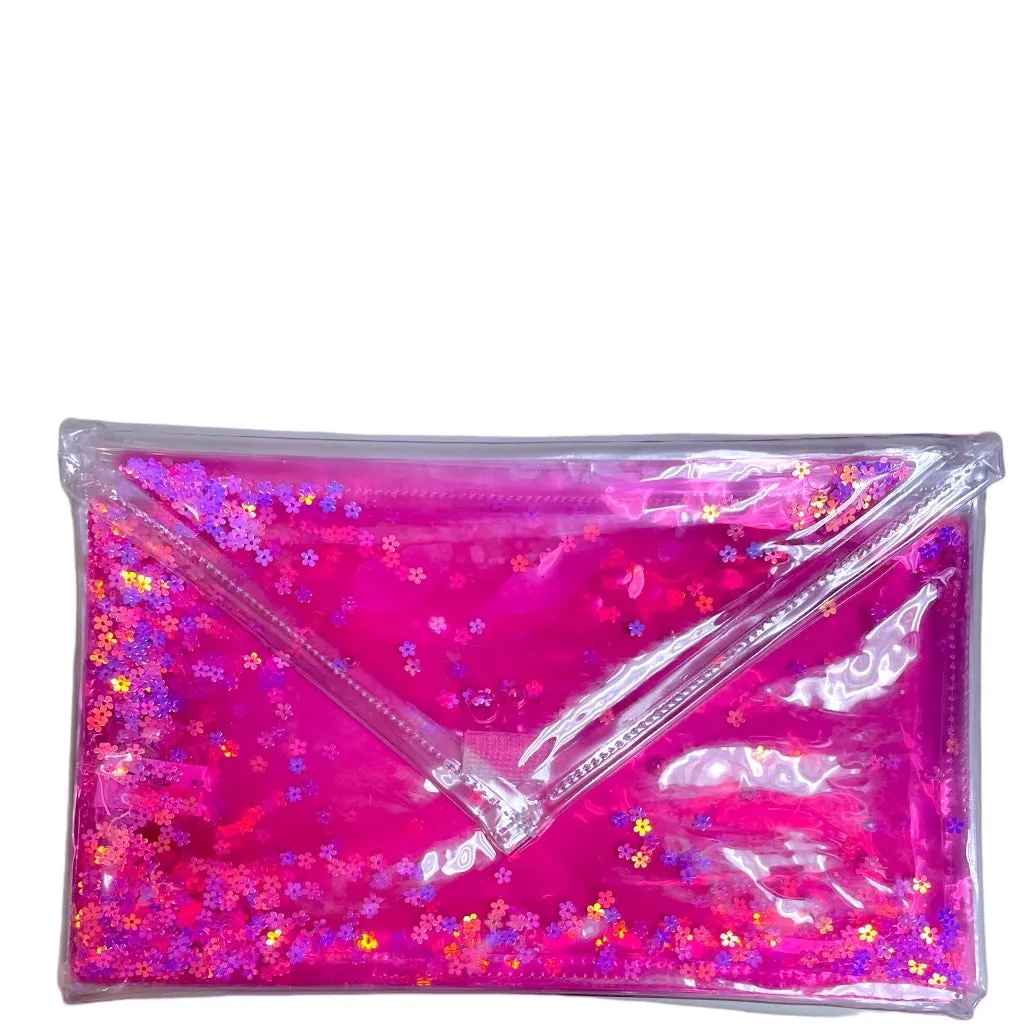 Glitter Liquid Clutch