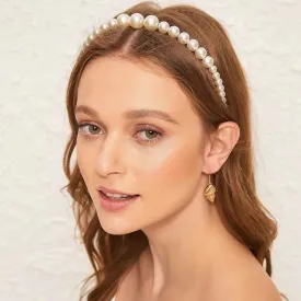 Glitzy Pearl Accent Headband Collection