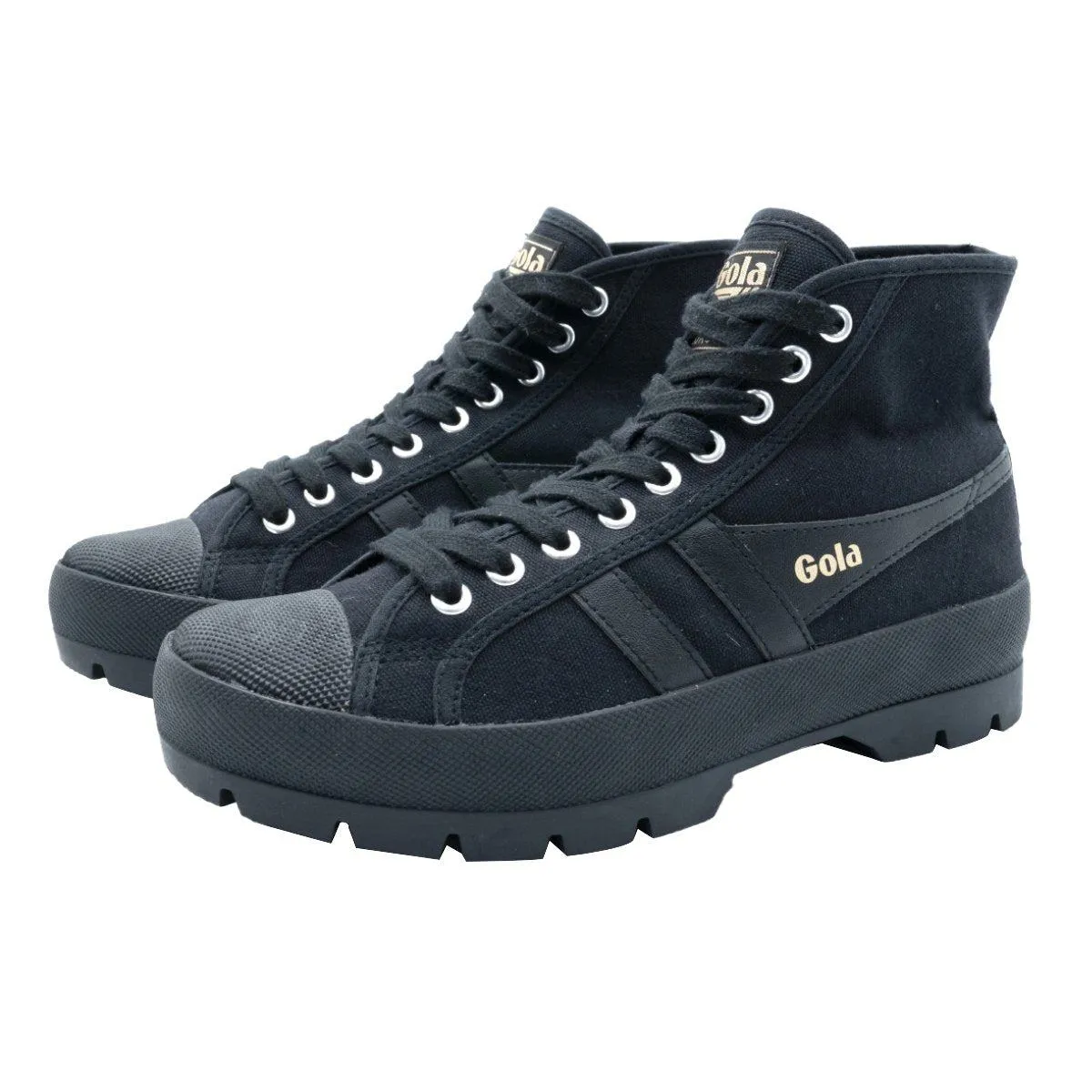 Gola Hiking Sport Shoes Canvas Black Colour For Women