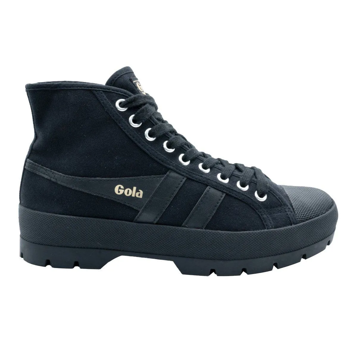 Gola Hiking Sport Shoes Canvas Black Colour For Women