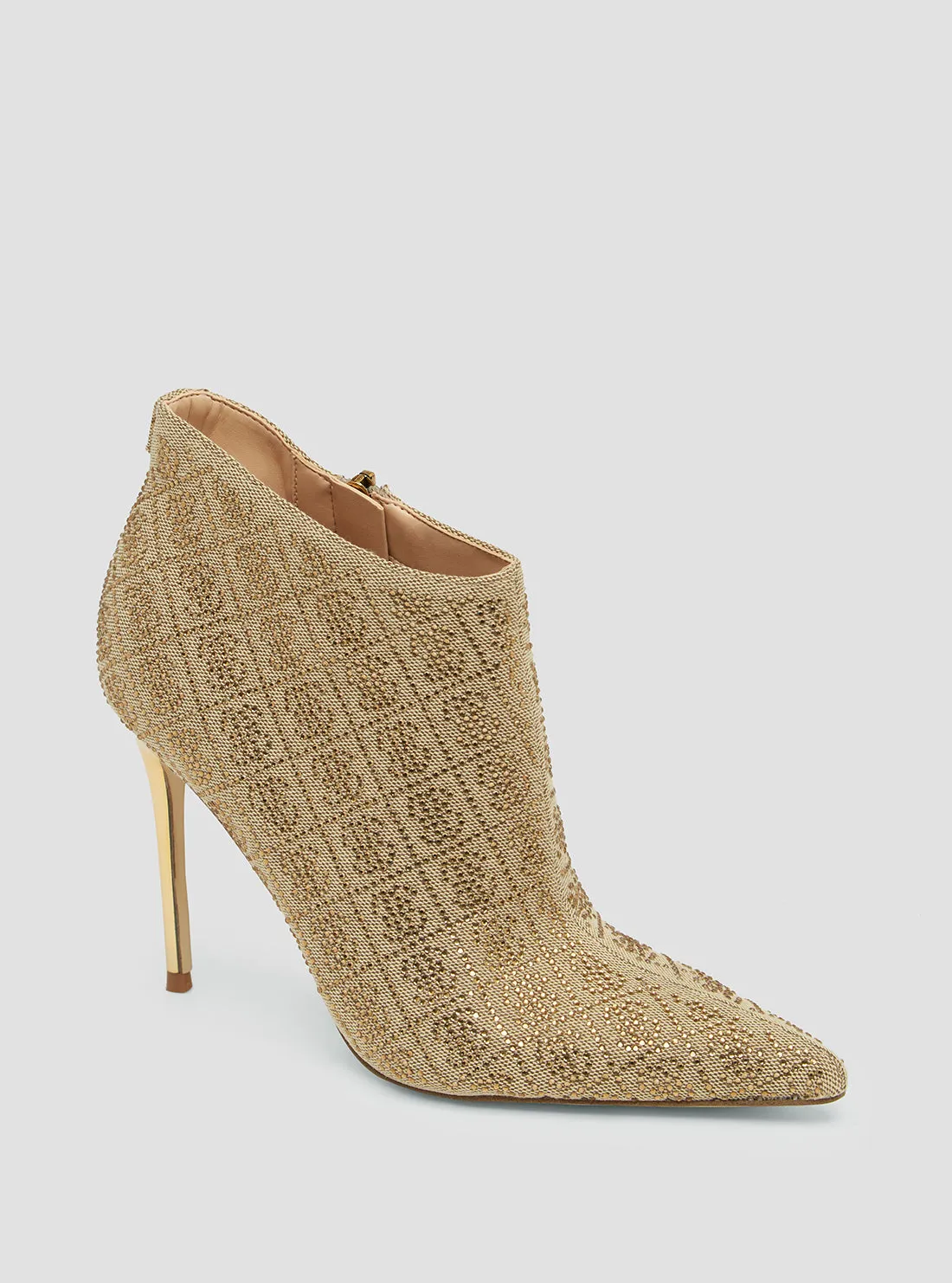 Gold Fazzie Ankle Boots