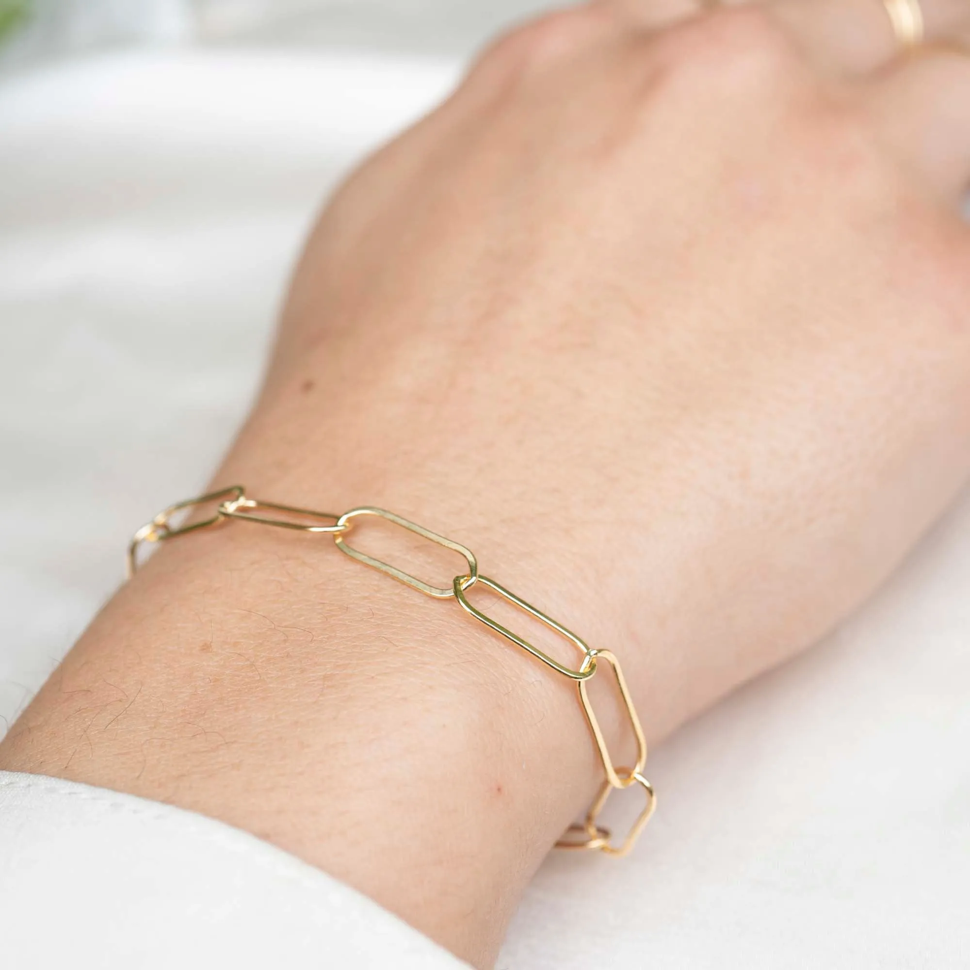 Gold Filled Loops Bracelet