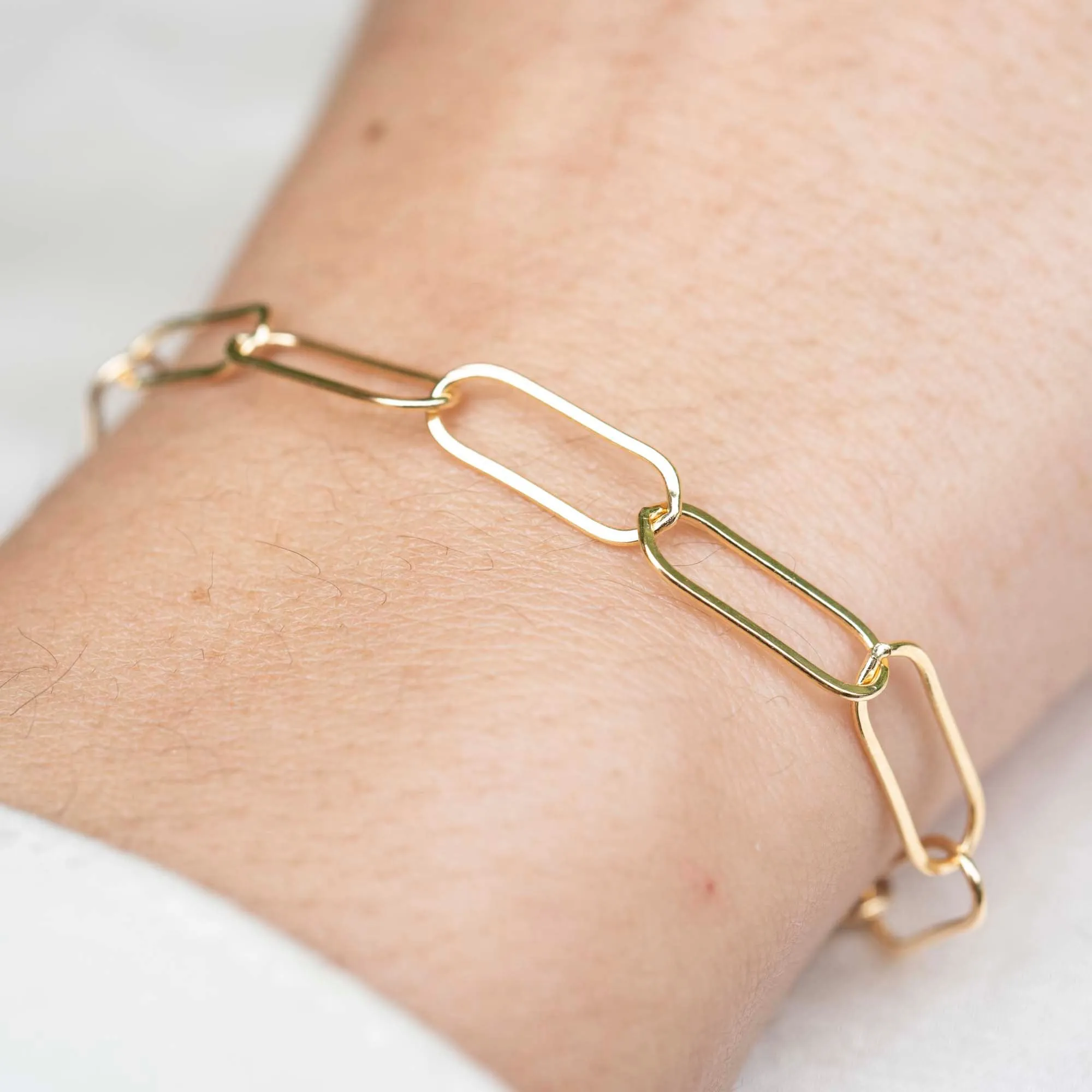 Gold Filled Loops Bracelet