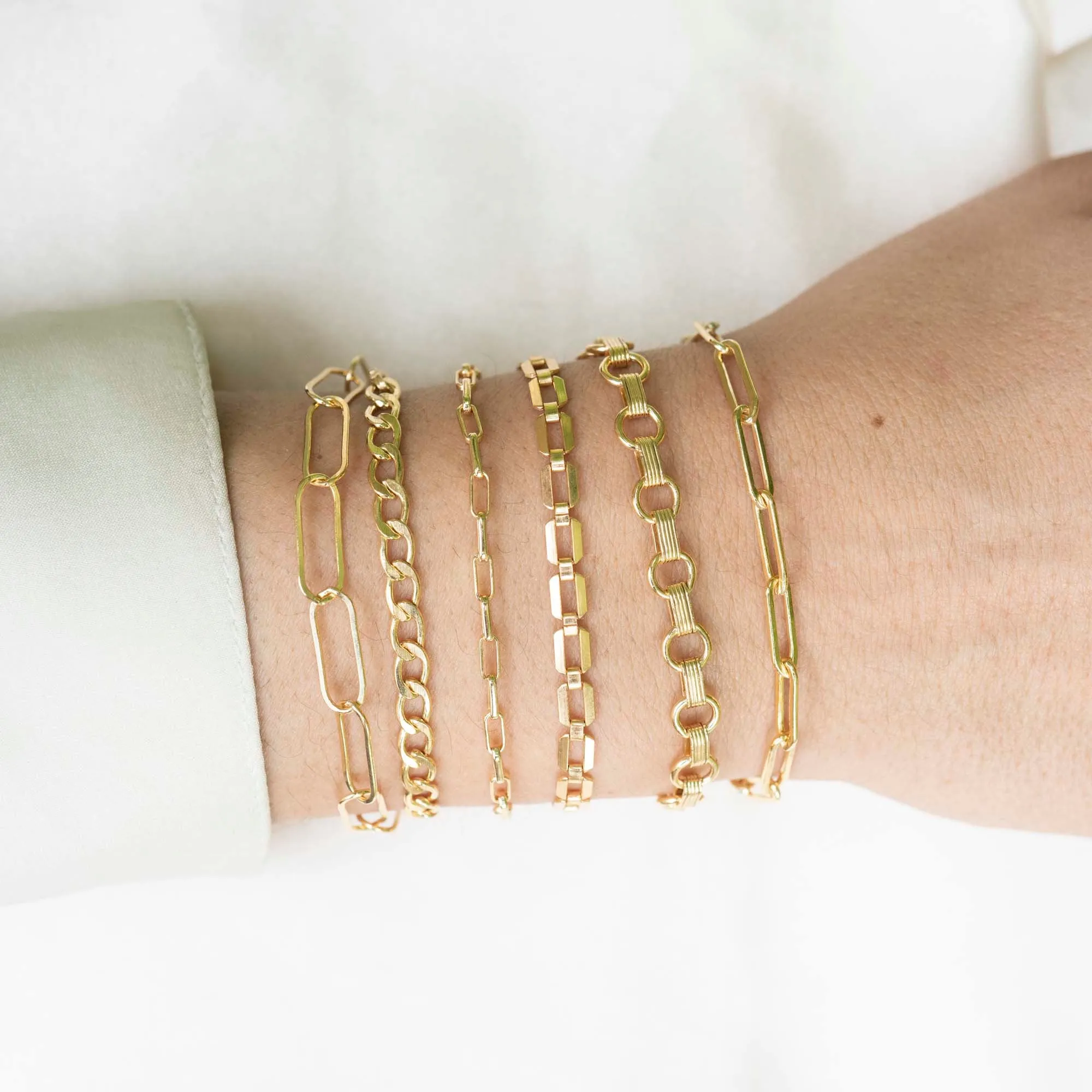 Gold Filled Loops Bracelet